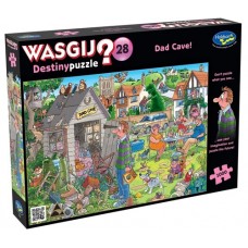 1000 pc Wasgij Puzzle Destiny #28 Dad Cave